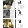 Фонарь NOVOTECH ROCA LED уличный NV-357676