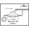 Спот NOVOTECH FORZA встраиваемый 370254 NV-370254
