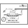 Спот NOVOTECH GRAIN встраиваемый поворотный 370297 NV-370297