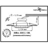 Спот NOVOTECH LIGNA встраиваемый поворотный 370275 NV-370275